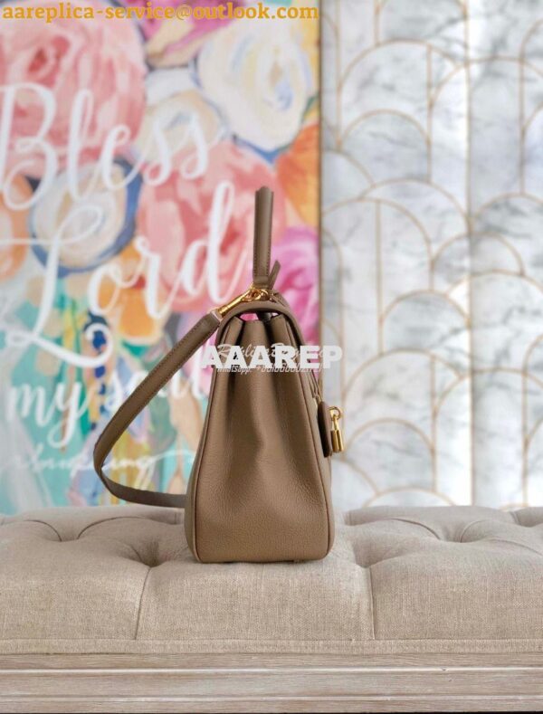 Replica Celine 16 Bag In Grained Calfskin 187373 2 Sizes Beige 5