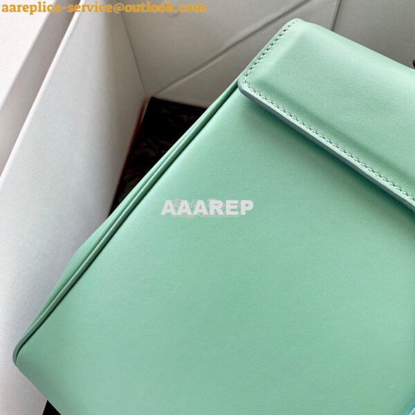 Replica Celine 16 Bag In Satinated Calfskin 187373 2 Sizes Celadon 13