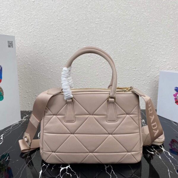 Replica Prada Small Prada Galleria Saffiano Leather bag 1BA863 Apricot 3