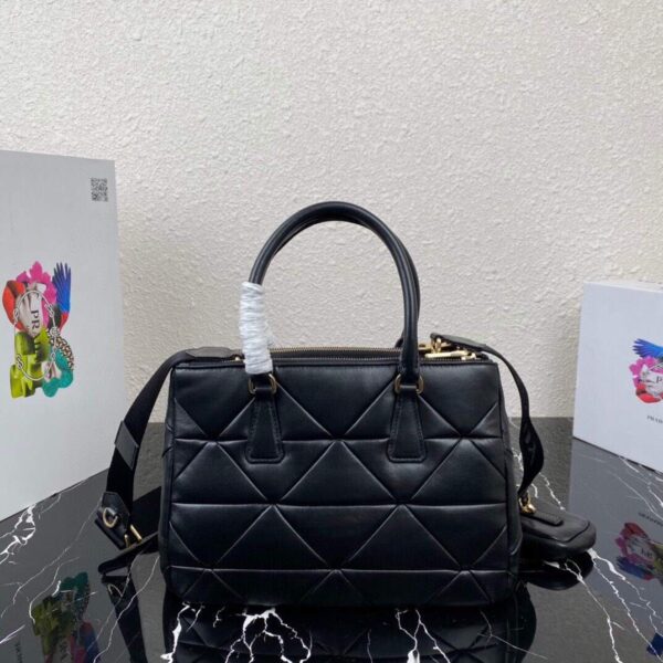 Replica Prada Small Prada Galleria Saffiano Leather bag 1BA863 Black 3