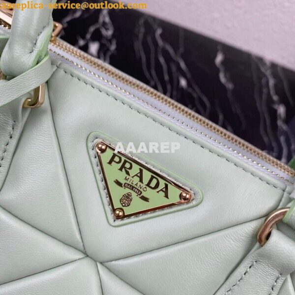 Replica Prada Small Prada Galleria Saffiano Leather bag 1BA863 Green 5