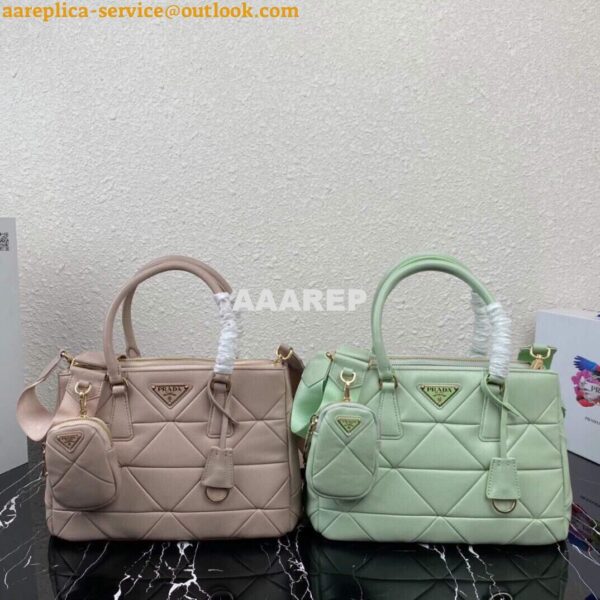 Replica Prada Small Prada Galleria Saffiano Leather bag 1BA863 Green 7