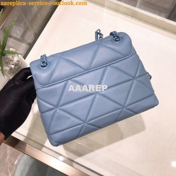 Replica Prada Small Spectrum Shoulder Bag 1BD233 Baby Blue 6