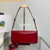 Replica Prada Brushed leather Prada Femme 1BD323 Brown