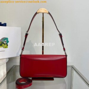 Replica Prada Brushed leather Prada Femme 1BD323 Red