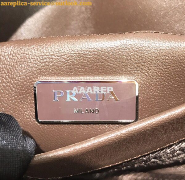 Replica Prada Small Spectrum Shoulder Bag 1BD233 Coffee 12