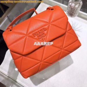 Replica Prada Small Spectrum Shoulder Bag 1BD233 Orange 2