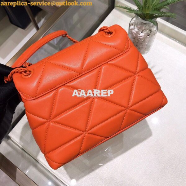 Replica Prada Small Spectrum Shoulder Bag 1BD233 Orange 5