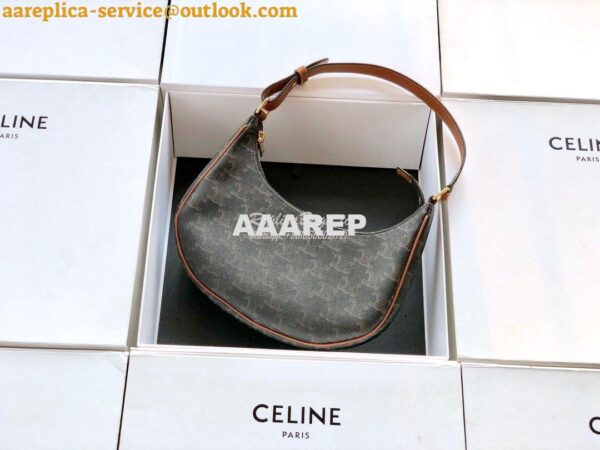 Replica Celine Ava Bag In Triomphe Canvas 193952 Tan 3