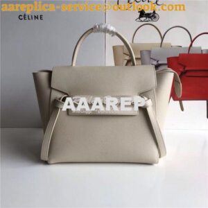 Replica Celine Belt Bag In Beige Grained Calfskin 2 sizes