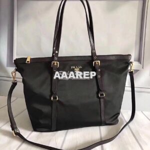 Replica Prada Tessuto Nylon and Saffiano Leather Tote Bag BR4253