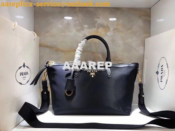 Replica Prada Tessuto Nylon Satchel Bag 1ba104 3