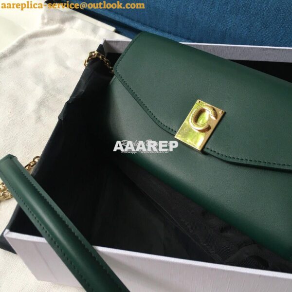 Replica Celine C Wallet On Chain in Smooth Calfskin 10B903 Amazone 5