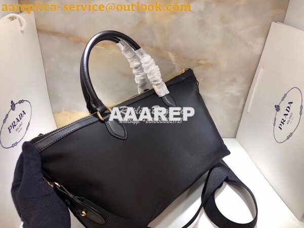 Replica Prada Tessuto Nylon Satchel Bag 1ba104 11