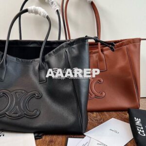 Replica Celine Cabas Drawstring Cuir Triomphe In Smooth Calfskin 19997