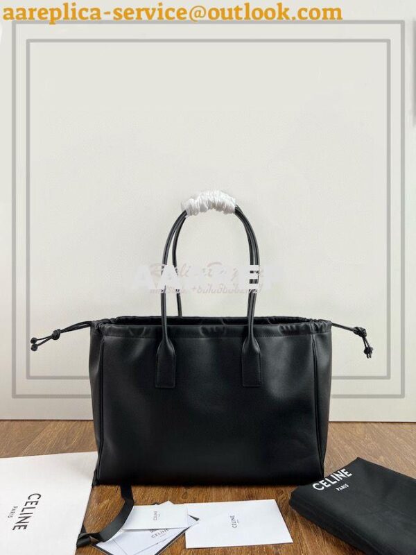 Replica Celine Cabas Drawstring Cuir Triomphe In Smooth Calfskin 19997 11