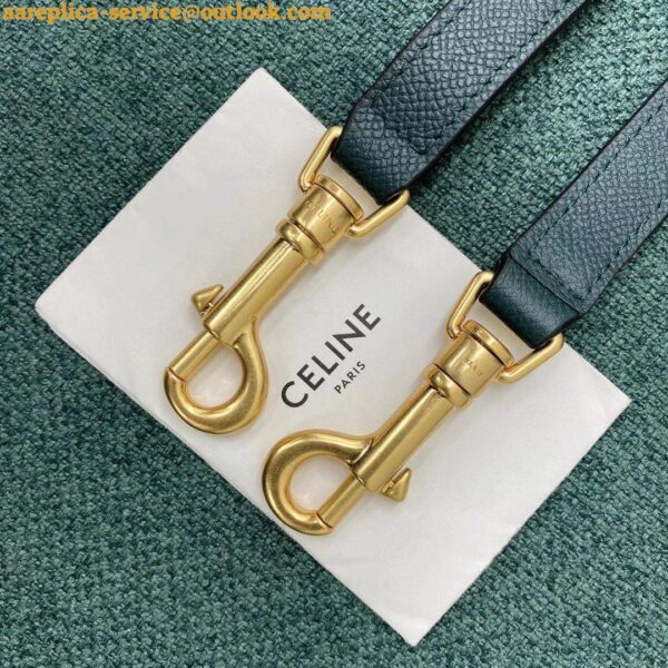 Replica Celine Micro Belt Bag In Amazone Grained Calfskin 12