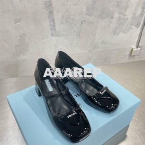 Replica Prada Patent Leather Pumps 1I768M