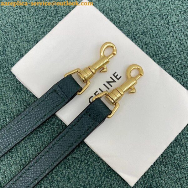 Replica Celine Belt Nano Bag In Amazone Grained Calfskin 13