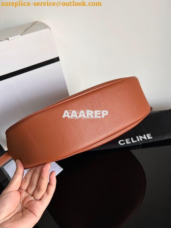 Replica Celine Heloise Bag In Supple Calfskin 114713 Tan 18