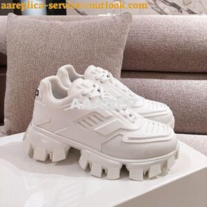 Replica Prada Cloudbust Thunder Sneakers Men Female 1E819L White