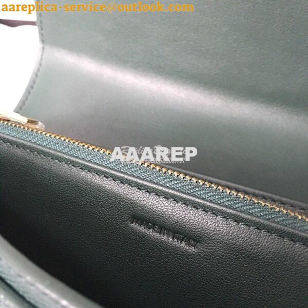 Replica Celine Large Flap Wallet In Grained Calfskin 10B563 Amazone 10