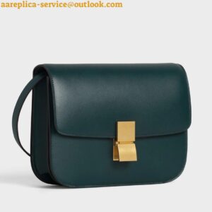 Replica Celine Classic Box Medium Bag In Amazone Box Calfskin