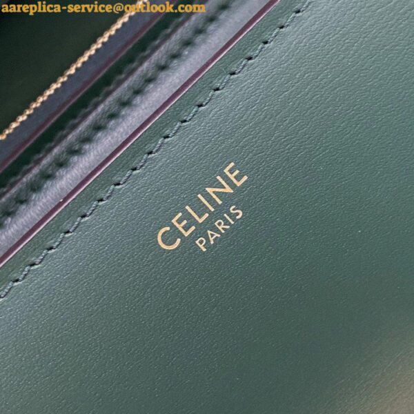 Replica Celine Classic Box Medium Bag In Amazone Box Calfskin 9