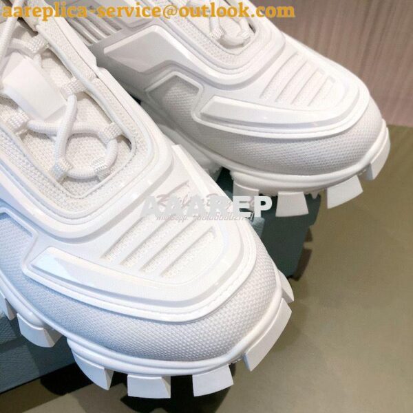 Replica Prada Cloudbust Thunder Sneakers Men/ Female 2TG180 White 8