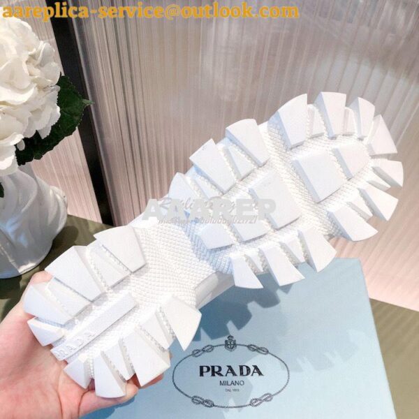 Replica Prada Cloudbust Thunder Sneakers Men/ Female 2TG180 White 11