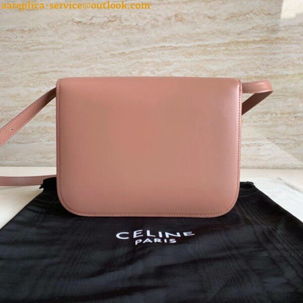 Replica Celine Classic Box Medium Bag In Antique Rose Box Calfskin 8