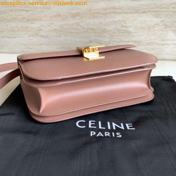 Replica Celine Classic Box Medium Bag In Antique Rose Box Calfskin 10