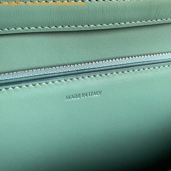 Replica Celine Classic Box Medium Bag In Celadon Box Calfskin 11