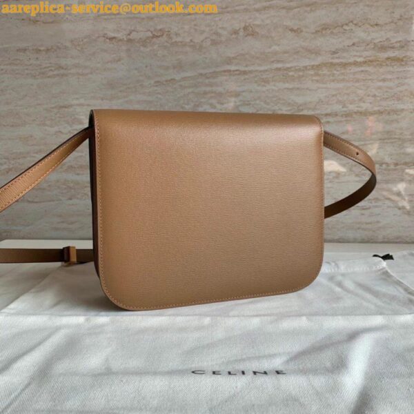 Replica Celine Classic Box Medium Bag In Camel Liege Calfskin 24