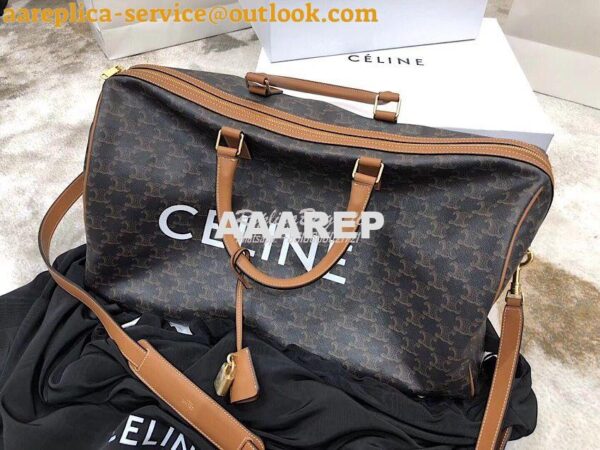 Replica Celine Large Voyage Bag In Triomphe Canvas 191472 3