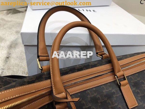 Replica Celine Large Voyage Bag In Triomphe Canvas 191472 10