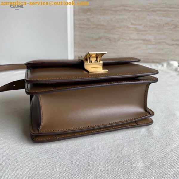 Replica Celine Classic Box Small Bag In Camel Box Calfskin 6