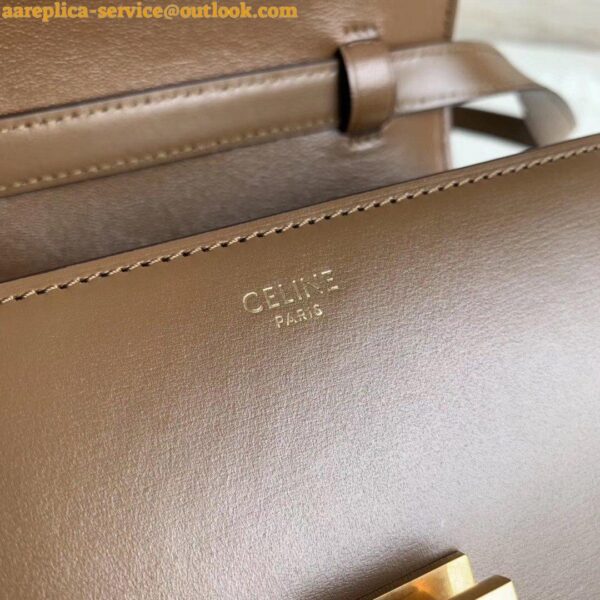 Replica Celine Classic Box Small Bag In Camel Box Calfskin 11