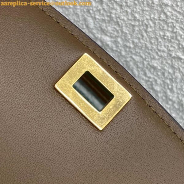 Replica Celine Classic Box Teen Bag In Camel Box Calfskin 14