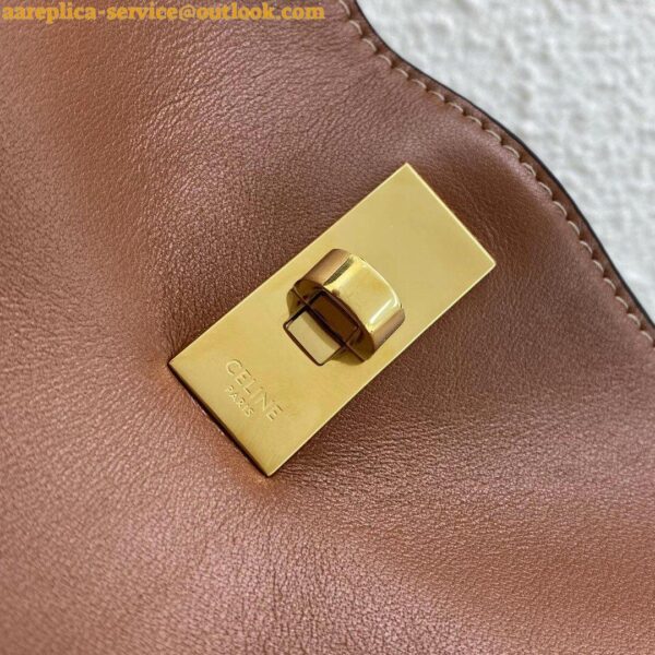 Replica Celine Bucket 16 Bag In Brown Smooth Calfskin 27