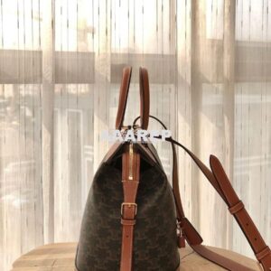 Replica Celine Medium Cabas De France Bag In in Triomphe Canvas 192663 2