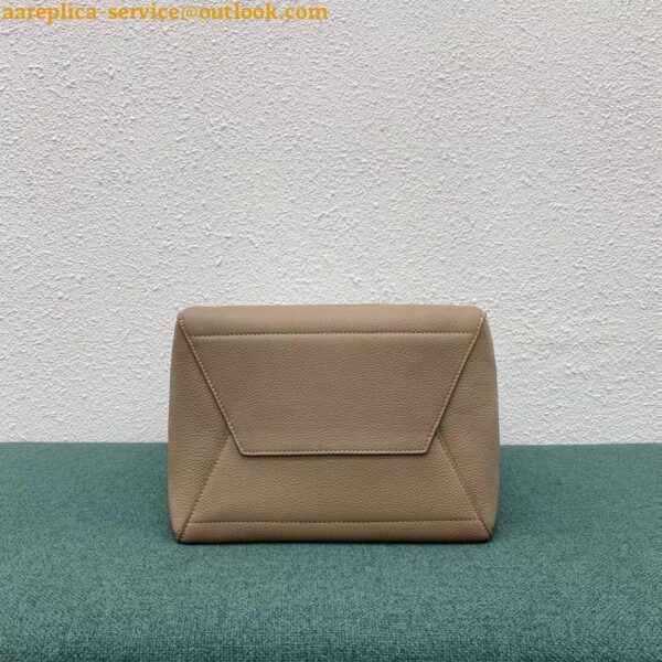 Replica Celine Sangle Bucket Bag In Taupe Grained Calfskin 8