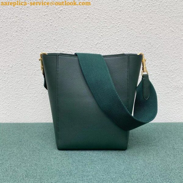 Replica Celine Sangle Small Bucket Bag In Amazone Calfskin 7