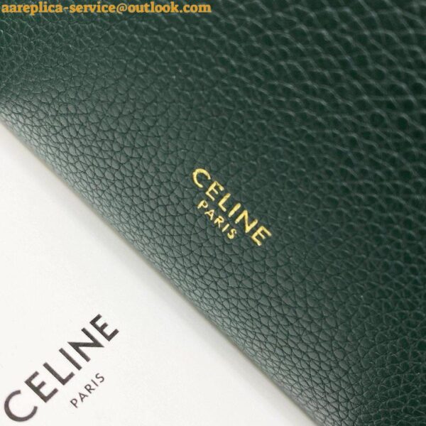 Replica Celine Sangle Small Bucket Bag In Amazone Calfskin 8