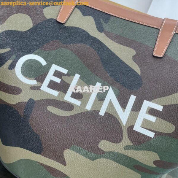 Replica Celine Medium couffin bag in triomphe canvas celine khaki prin 6