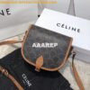 Replica Celine Medium couffin bag in triomphe canvas celine white prin