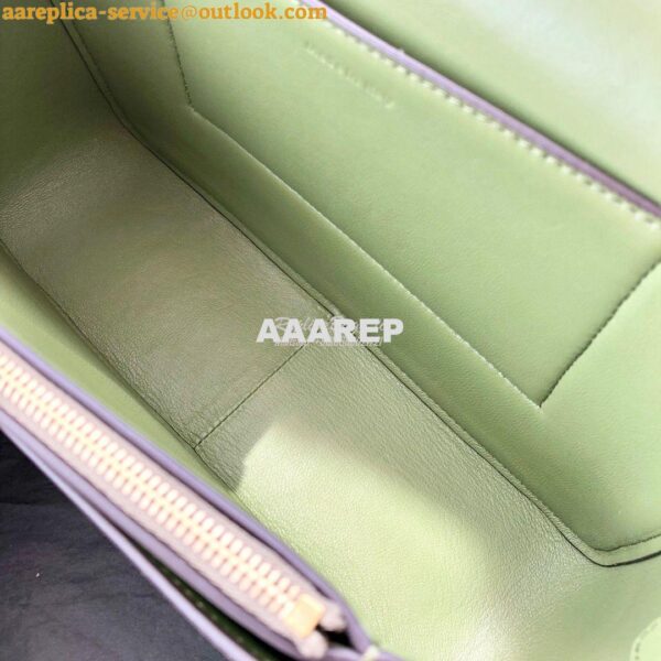 Replica Celine Medium Frame Bag in green/mint Shiny Smooth Calfskin 18 14