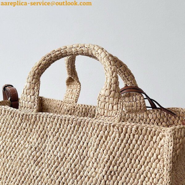 Replica Celine Small Cabas Bag in Raffia 10