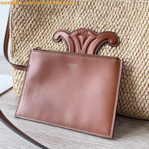 Replica Celine Small Cabas Bag in Raffia 12