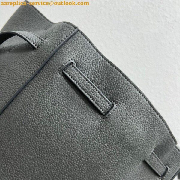 Replica Celine Small Cabas Phantom Bag In Grey Grained Calfskin 6